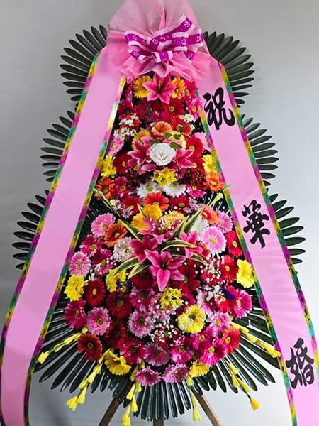 더베네치아 잠실 가장 인기있는 3단화환 기본형