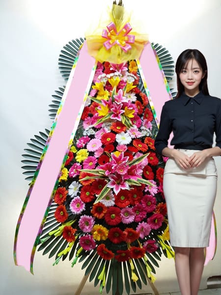 더베네치아 잠실 3단화환 고급형